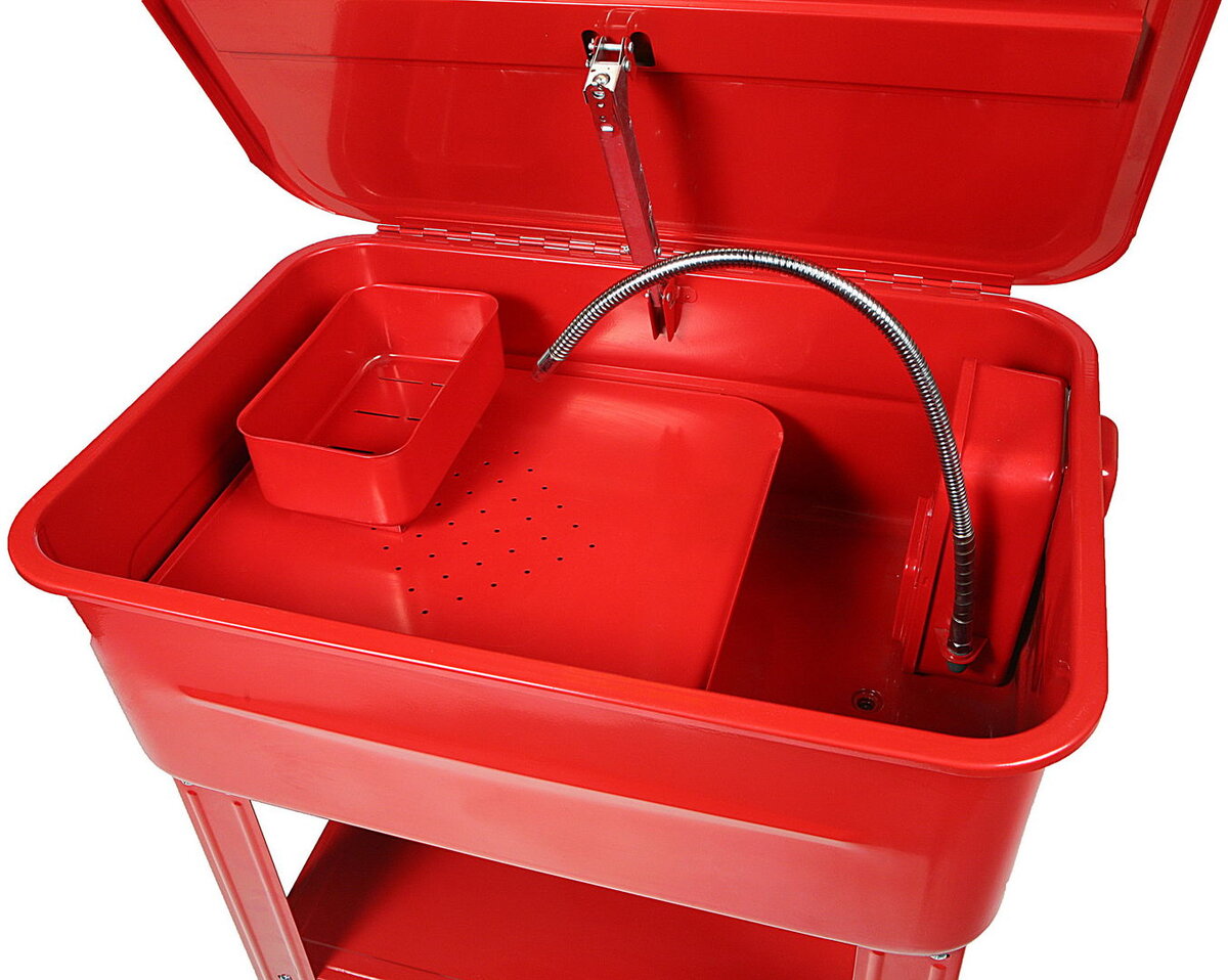 HBM 90 liter degreaser tray with pump HBM 90 liter degreaser tray with pump