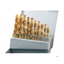 HBM 1-13x0,5mm HSS - TIN-pinnoitettu poranteräsarja HBM 1-13x0,5mm HSS - TIN-pinnoitettu poranteräsarja