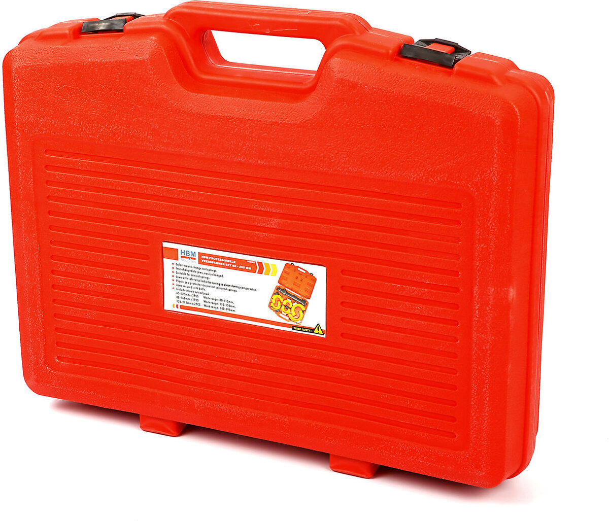 Hbm professionel fjederstrammesæt 80 - 265 mm