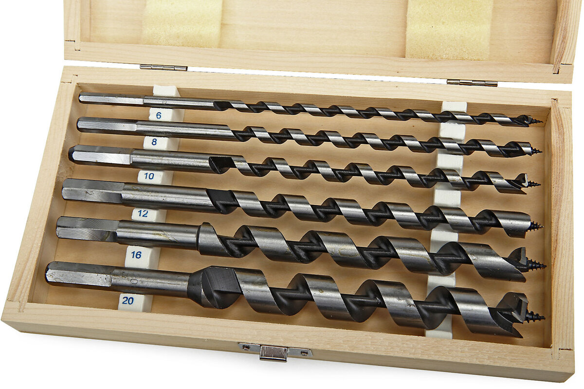 HBM 6-del 230 mm. Snake bore sett HBM 6-del 230 mm. Snake bore sett