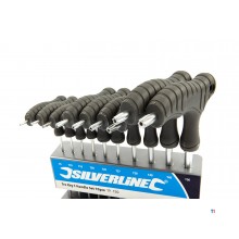 Set di 10 chiavi torx con impugnatura a T Silverline