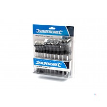 Set di 10 chiavi torx con impugnatura a T Silverline