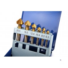  TOIMINTA !! HBM 6-osainen HSS - TIN upotusjyrsintäsarja