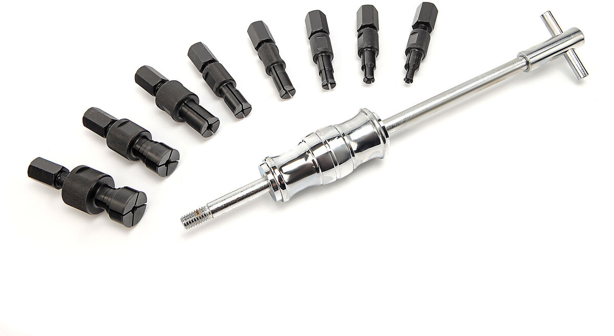 HBM 9-teiliges Innenlager-Abzieher-Set mit Hammerabzieher