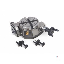 HBM 100 mm kippbarer Teilungstisch mit Spannsatz Modell 1