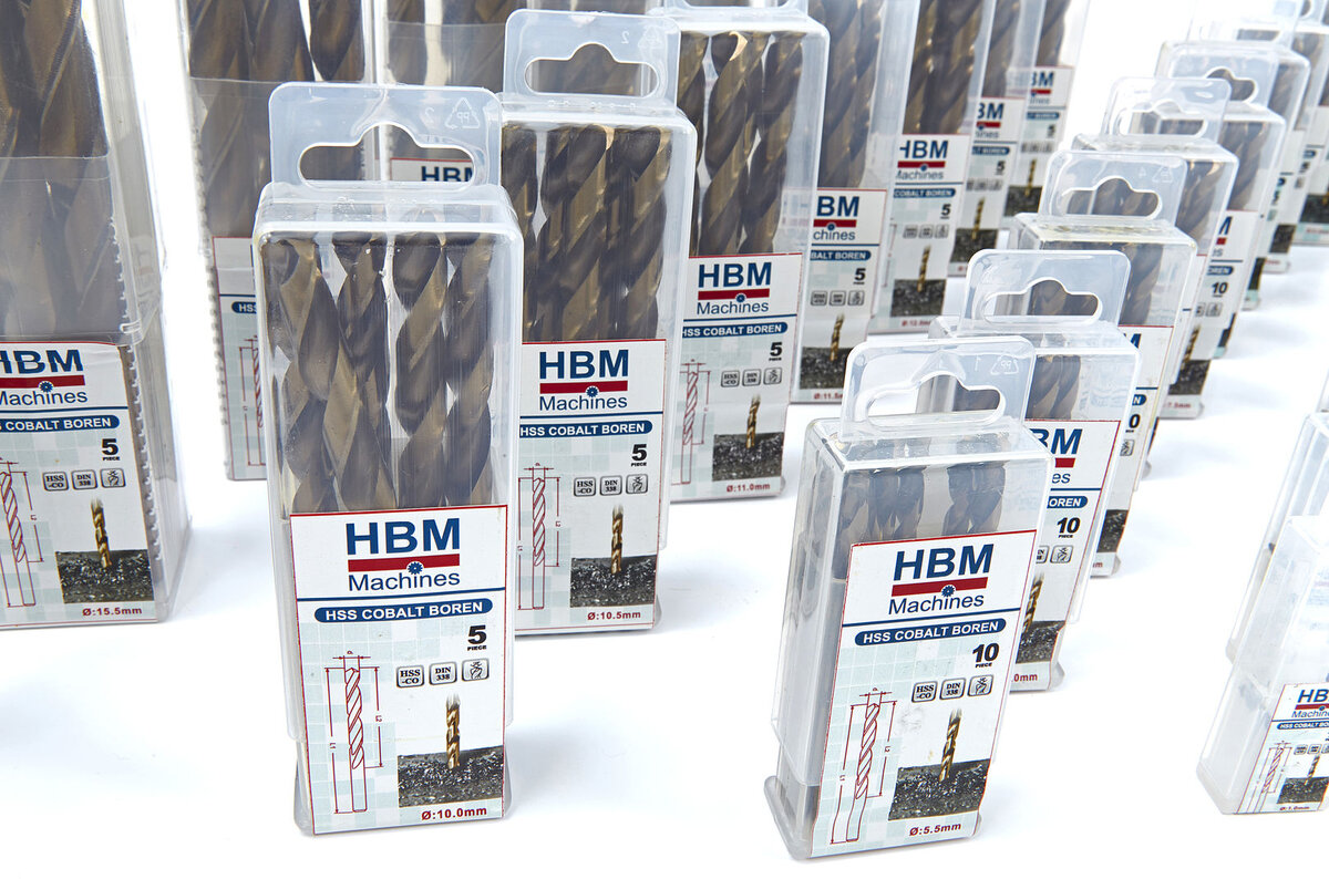 HBM koboltboringer Pakket per 5 og 10 stk
