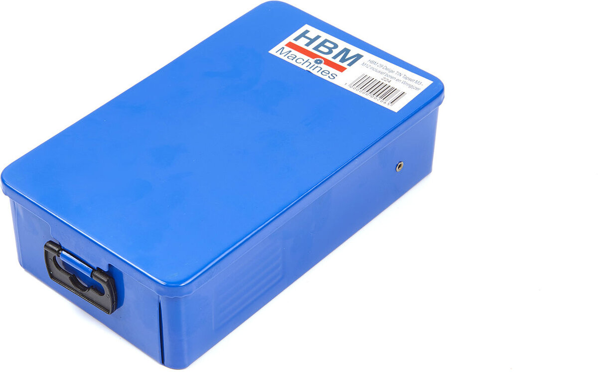HBM 29 Delige Tapset M3 - M12 inclusief boren en Wringijzer