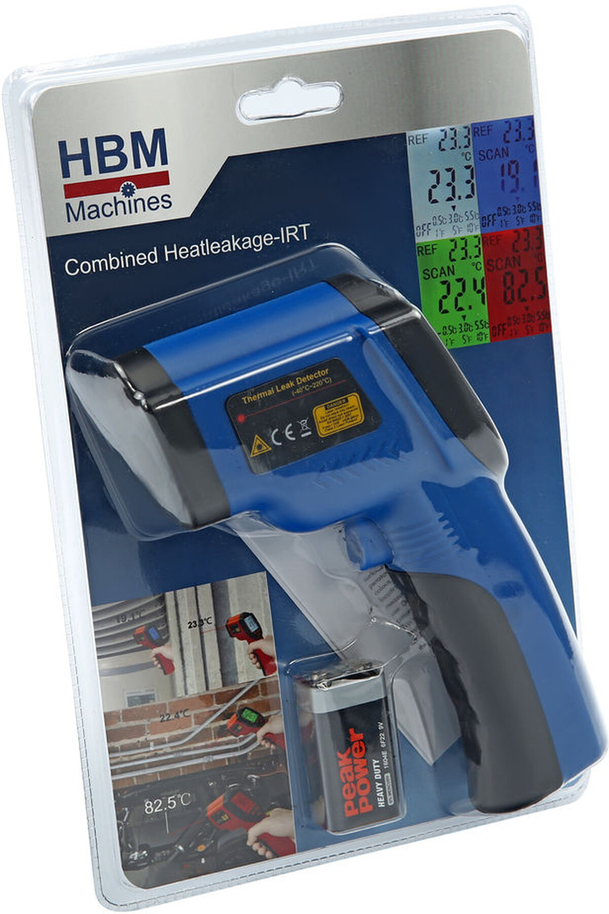HBM Digital Infrarød Temperaturmåler - Lekkasje Finder Modell 2
