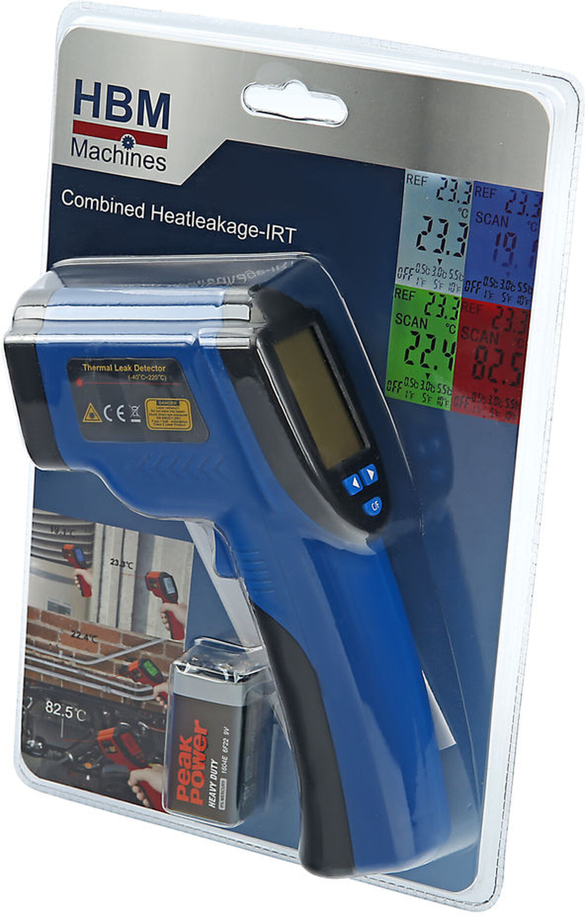 HBM Digital Infrarød Temperaturmåler - Lekkasje Finder Modell 2