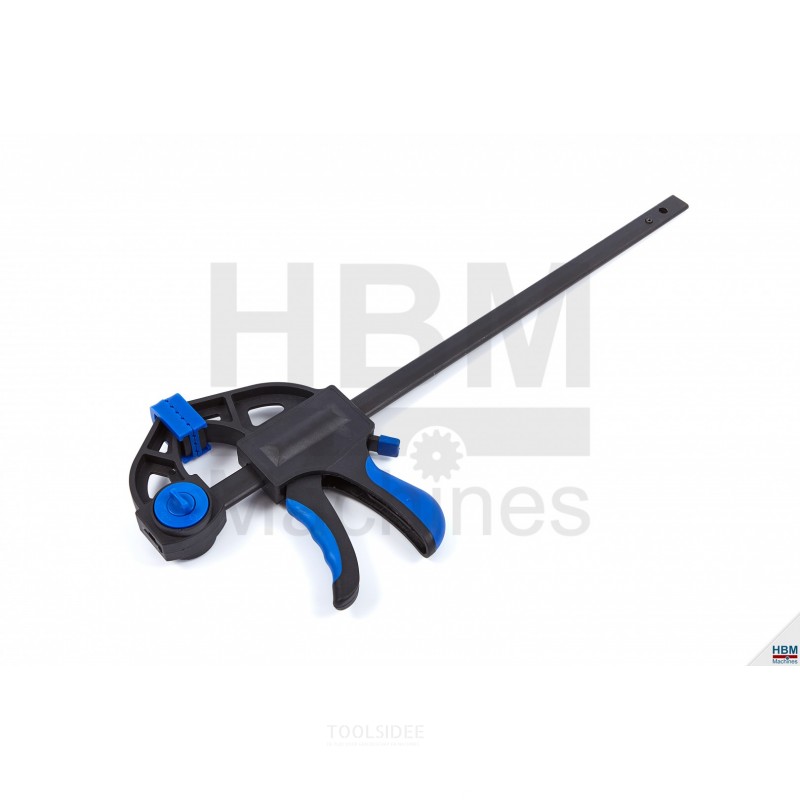 HBM glue clamp with 1 hand operation