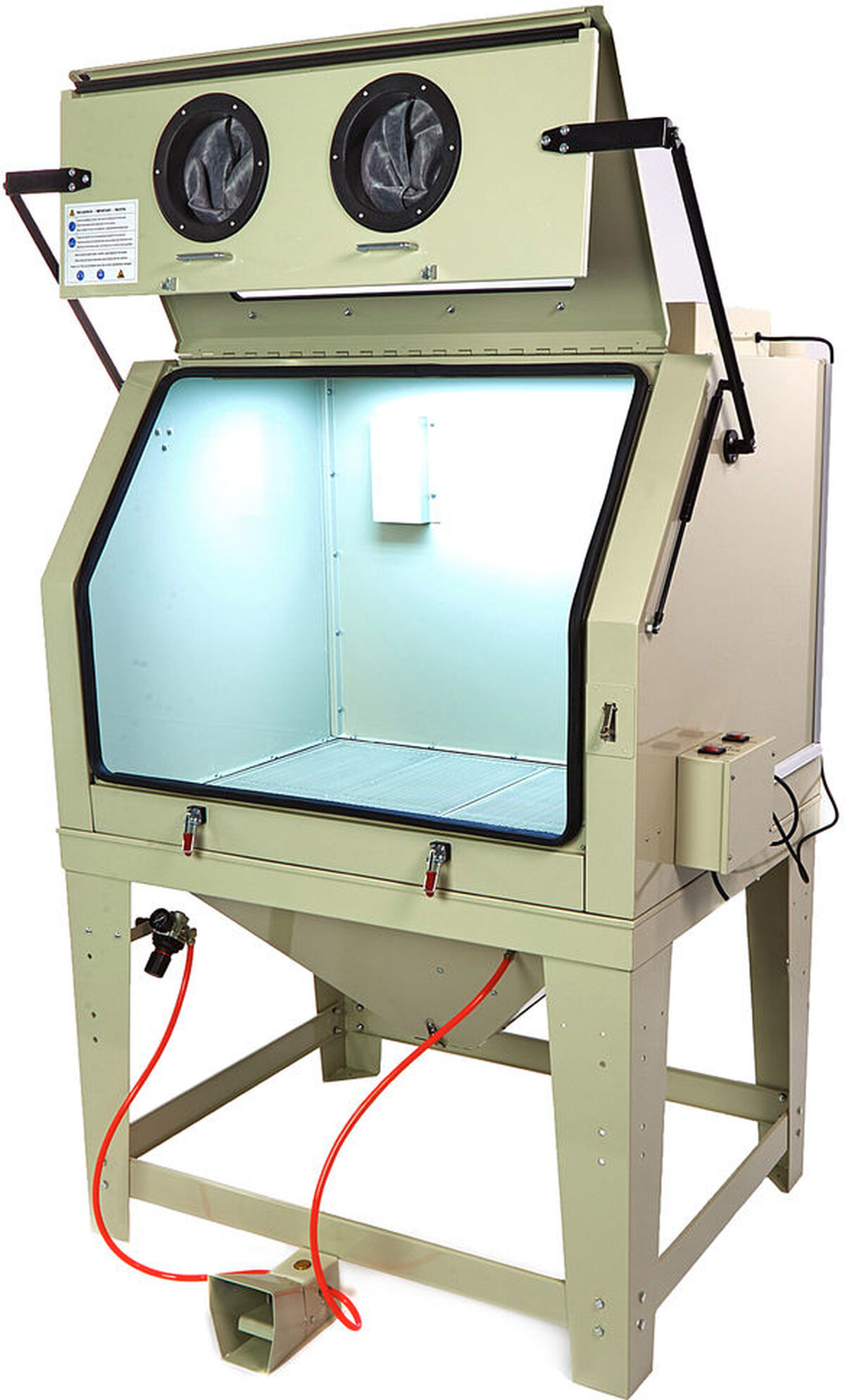 HBM sbc 990 blast cabin with ce extraction