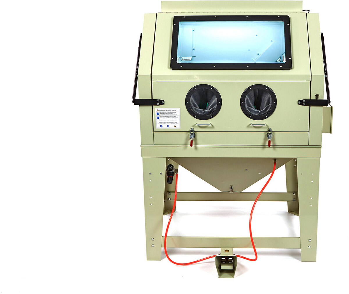 HBM sbc 990 blast cabin with ce extraction