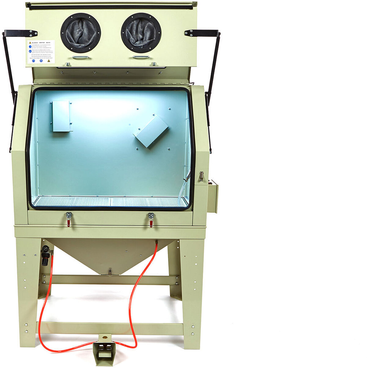 HBM sbc 990 blast cabin with ce extraction