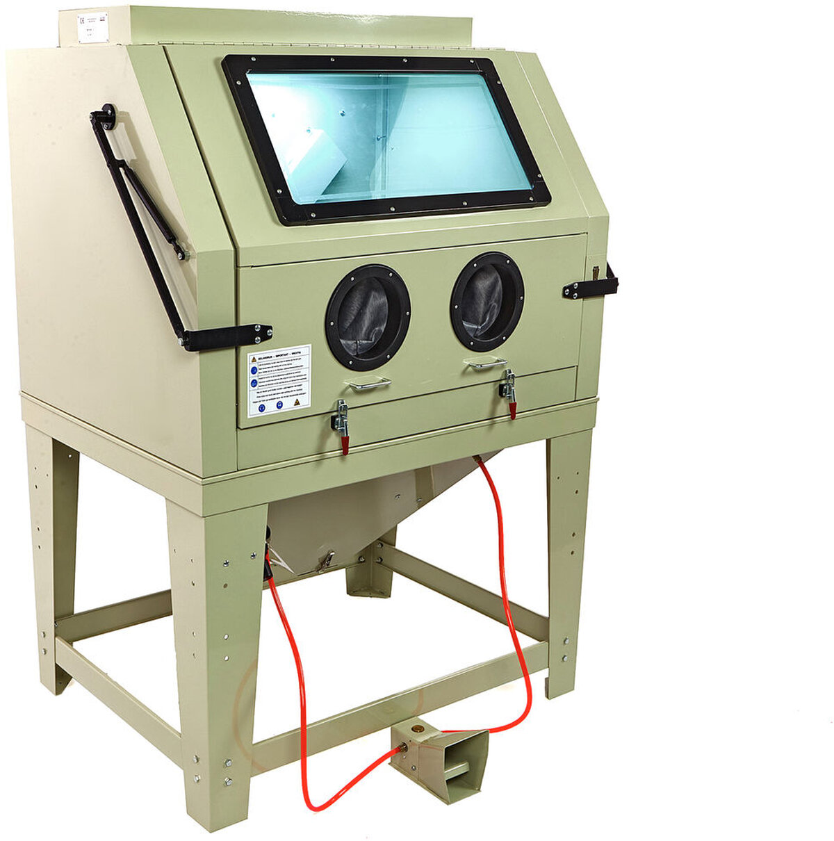 HBM sbc 990 blast cabin with ce extraction