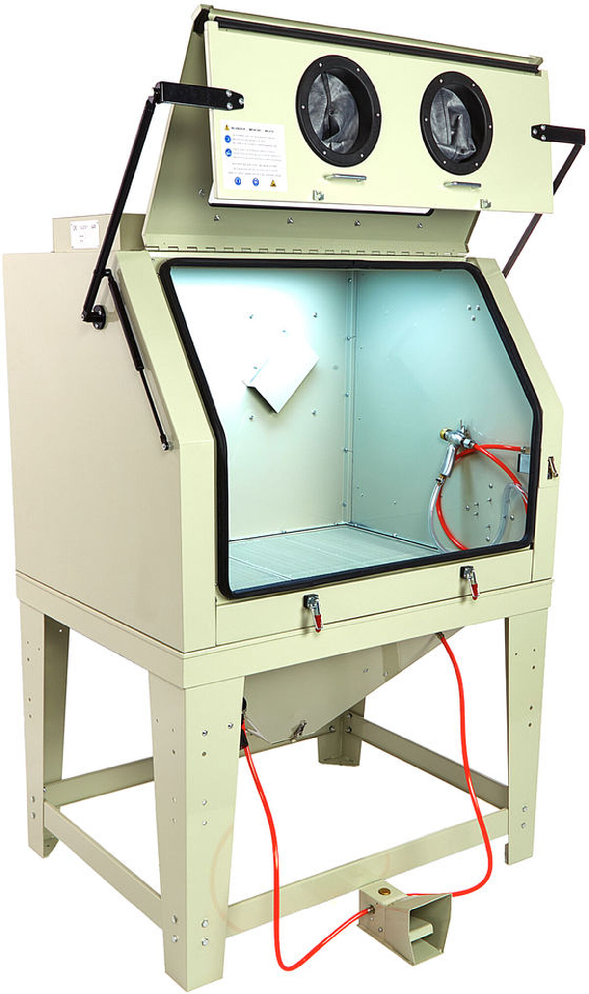 HBM sbc 990 blast cabin with ce extraction