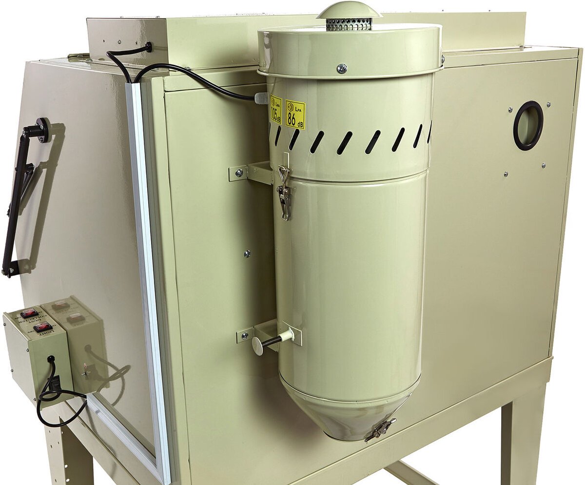 HBM sbc 990 blast cabin with ce extraction