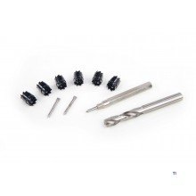 HBM 12-piece spot welding drill set