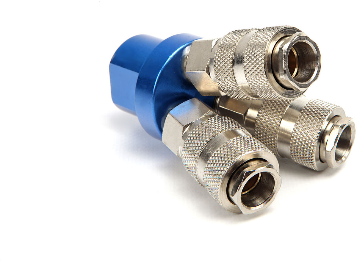 Hbm 3-vejs distributionsblok