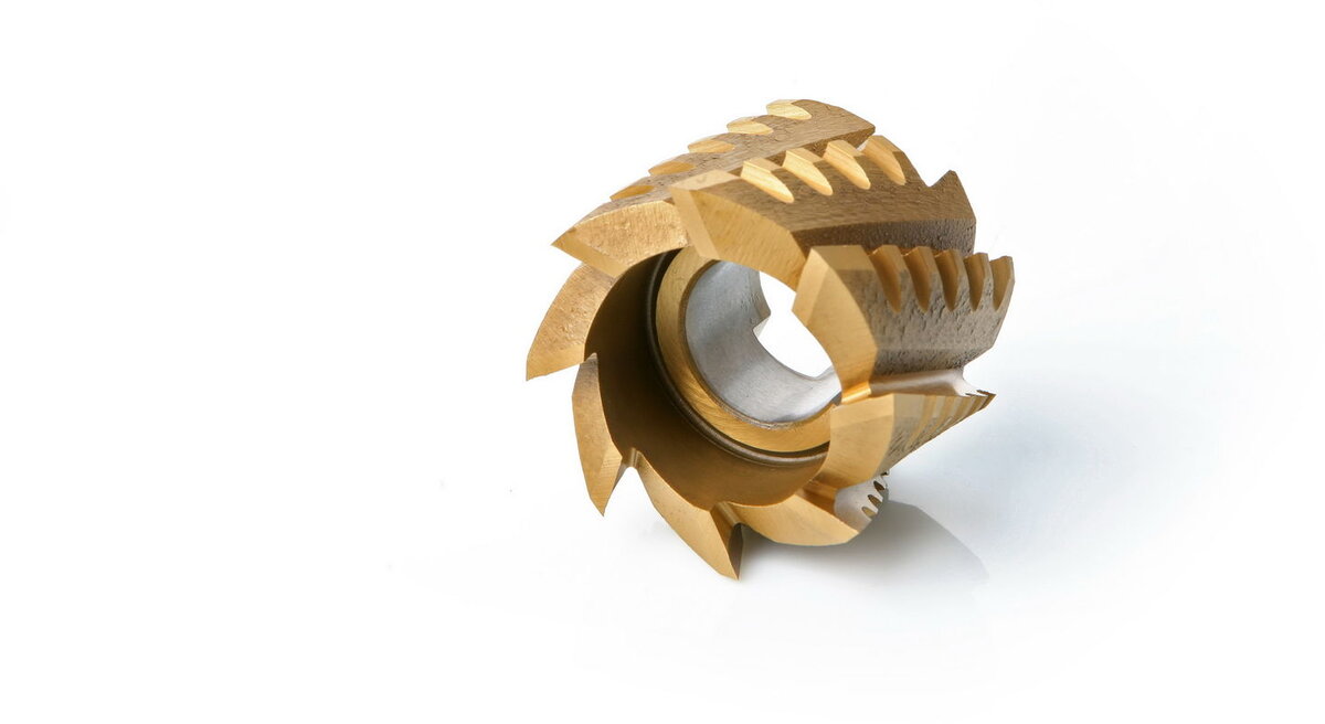 HBM HSS - Tin Gecoate Mantelkopfrees 40 mm - Ruw