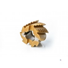 HBM HSS - Tin Gecoate Mantelkopfrees 40 mm - Ruw