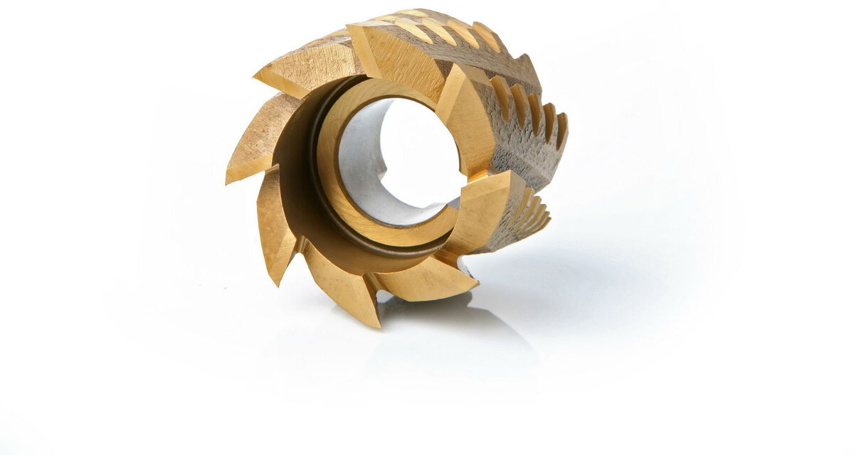 HBM HSS - Tin Gecoate Mantelkopfrees 40 mm - Ruw