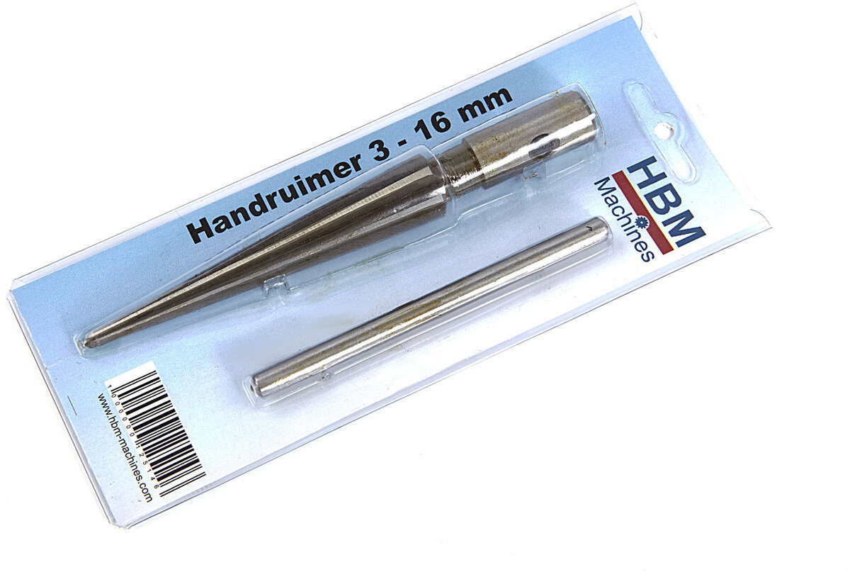 HBM Hand Reamer 3 - 16 mm.