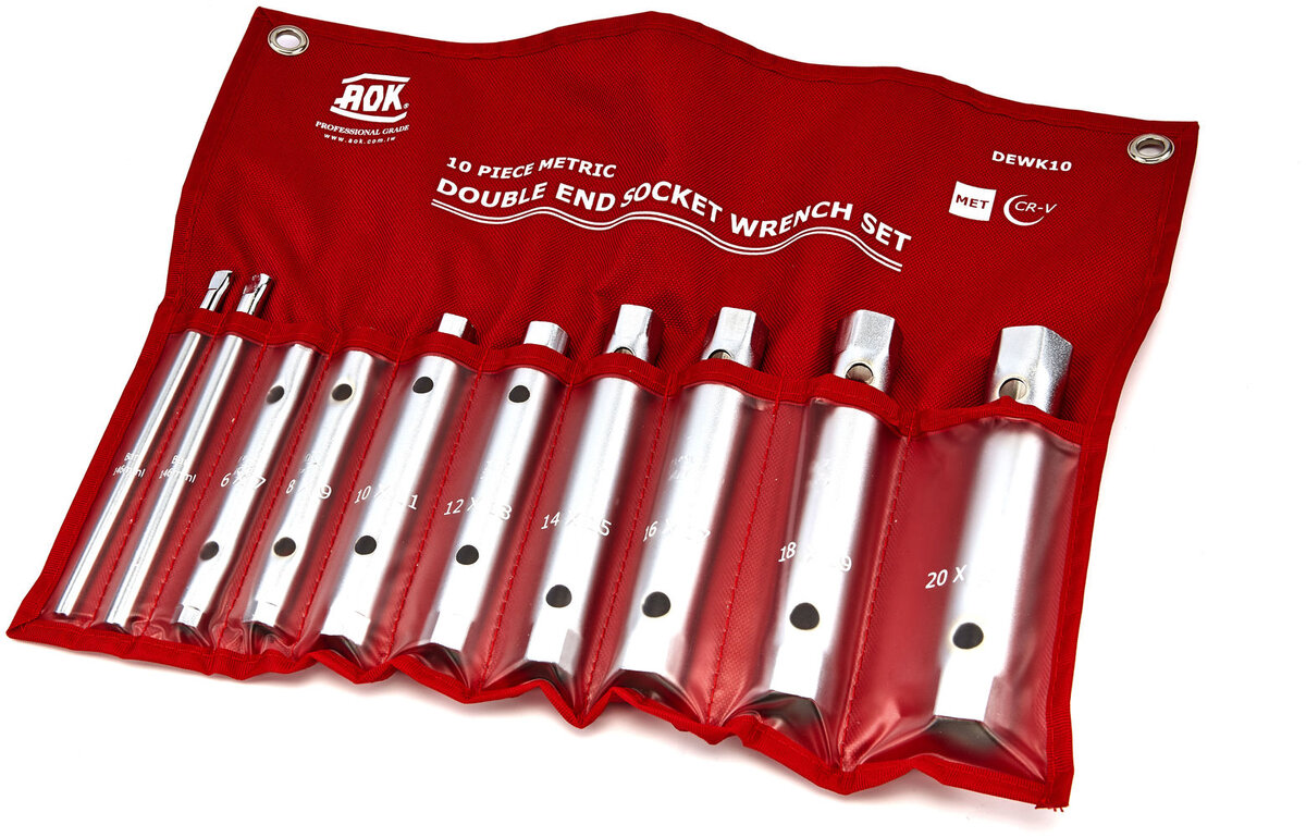 AOK 10 stykke profesjonelt rørsett AOK 10 stykke profesjonelt rørsett