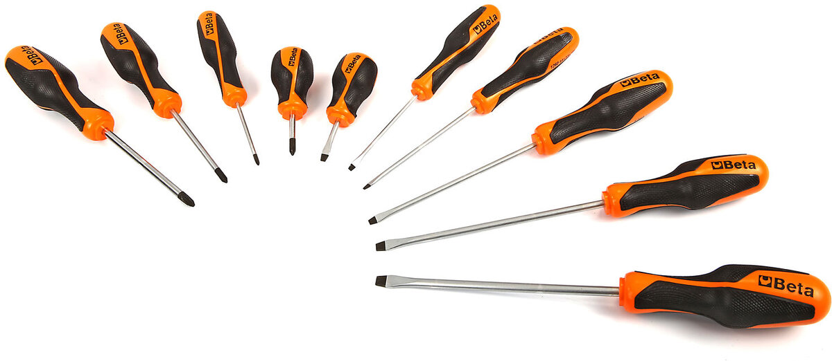 Beta 1263 /D10 Grip 10 Delige Schroevendraaiersets - 012630010