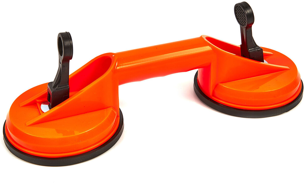 HBM Glass Carrier / Suction Cup med 2 hoder 60 kg.