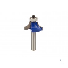 Hbm professionel hm kvart runde profilskærer r8 x 28,5 mm. med styreleje Hbm professionel hm kvart runde profilskærer r8 x 28,5 mm. med styreleje