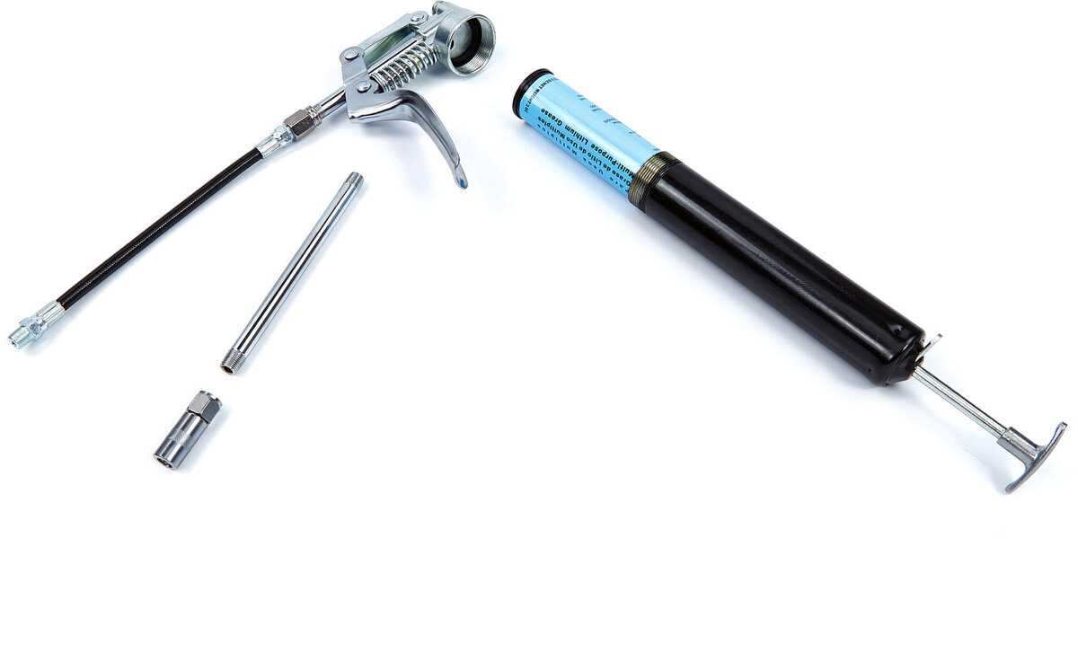 HBM-fettpistol med 120cc oljekanne HBM-fettpistol med 120cc oljekanne