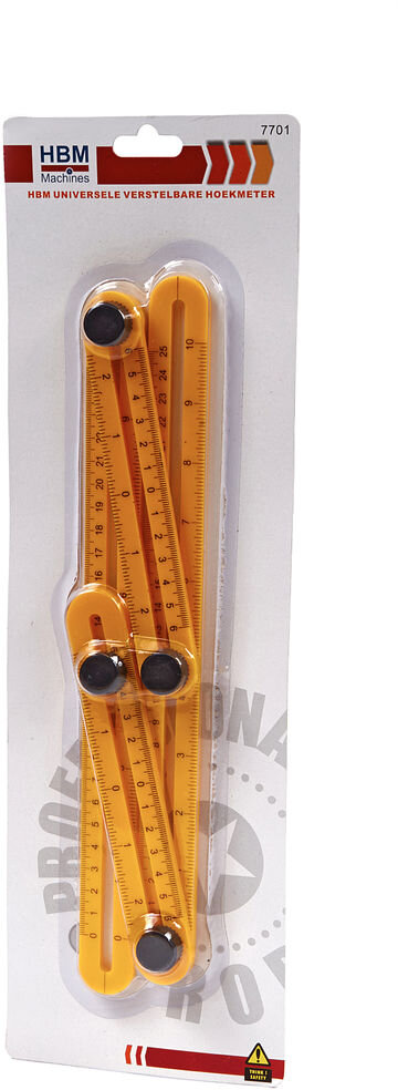 HBM Goniomètre multifonctionnel à quatre côtés, goniomètre universel