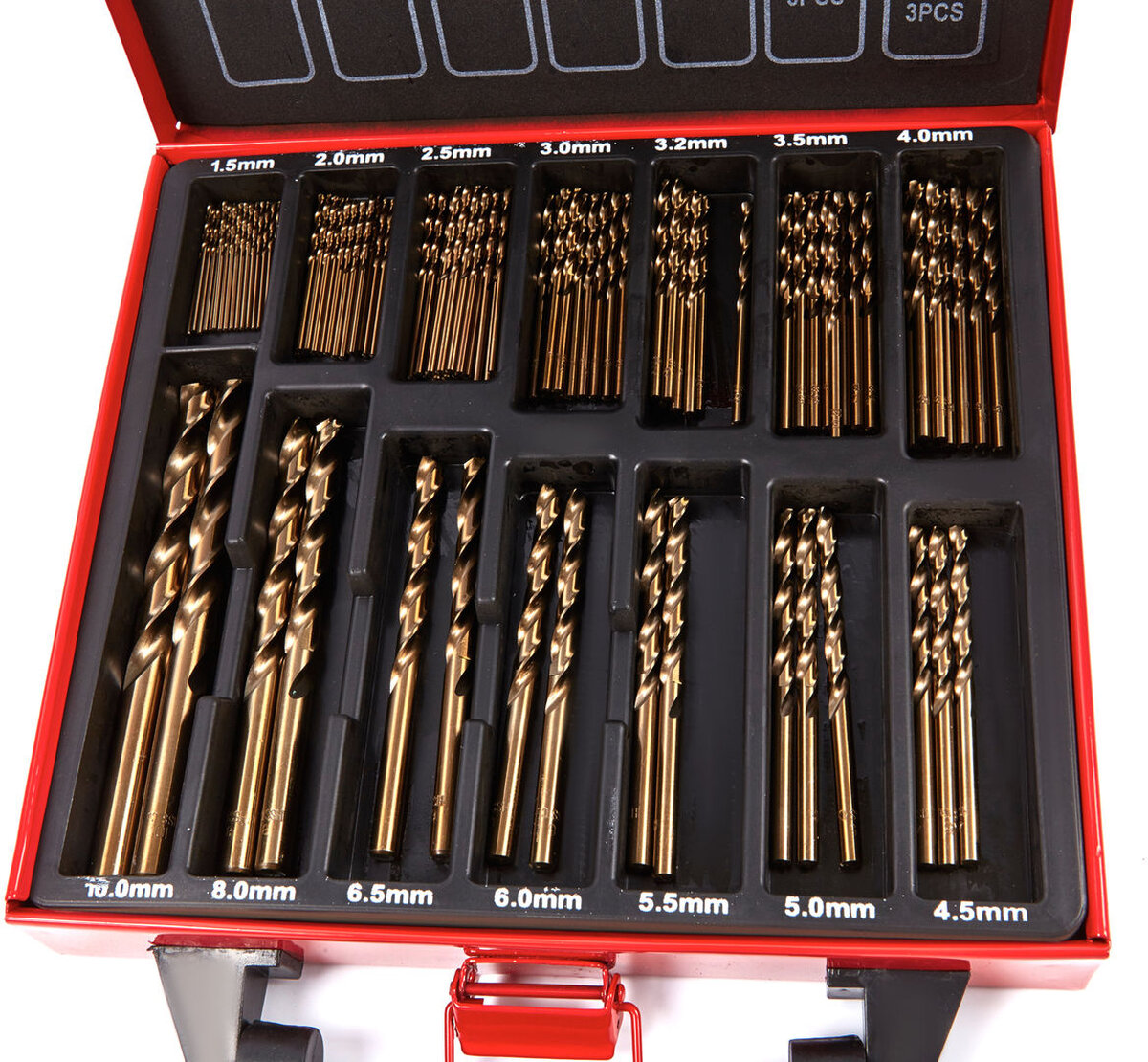 HBM 99 stykke HSS - 5% koboltboringsbitsett