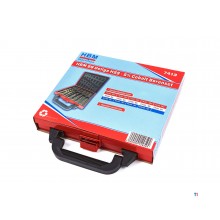 HBM 99 stykke HSS - 5% koboltboringsbitsett