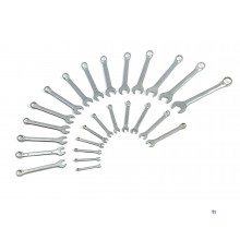 HBM 25-teiliges metrisches Schraubenschlüsselset