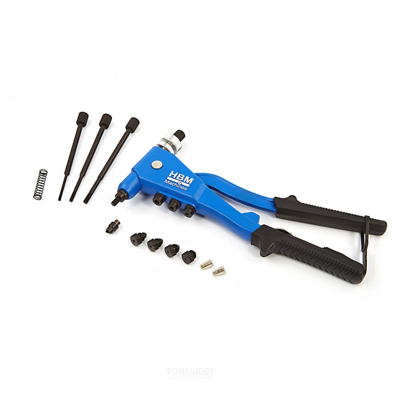 Heavy Duty - Set di pinze per fori per cintura, con 150 rivetti, 20 bottoni auto
