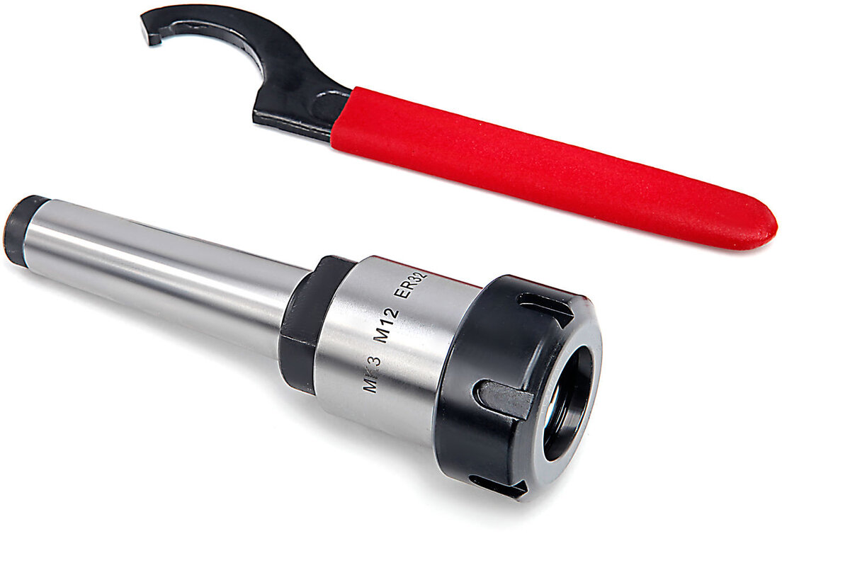 HBM mc recording collet holder with key