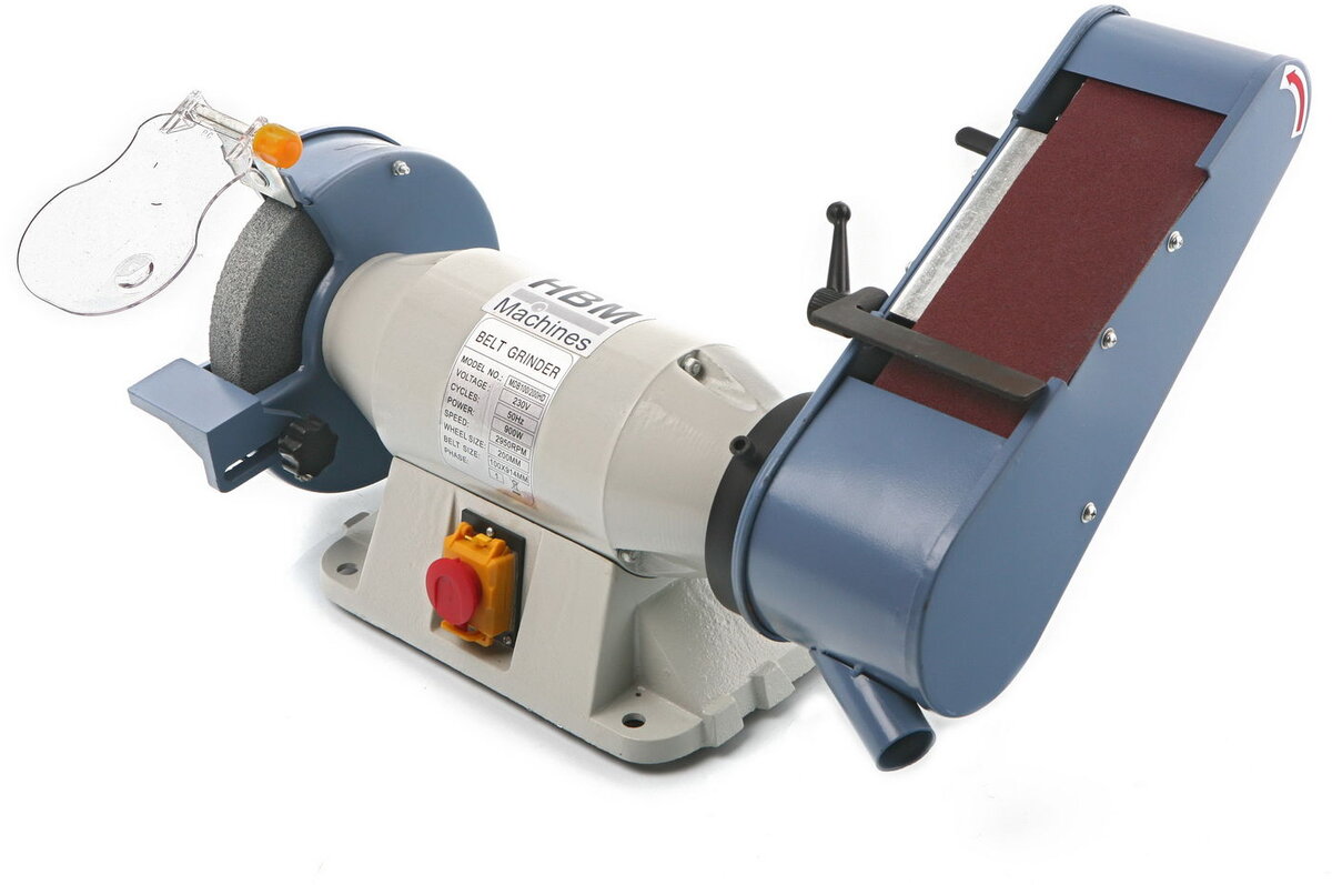HBM 200 mm. grinder and belt sander HBM 200 mm. grinder and belt sander