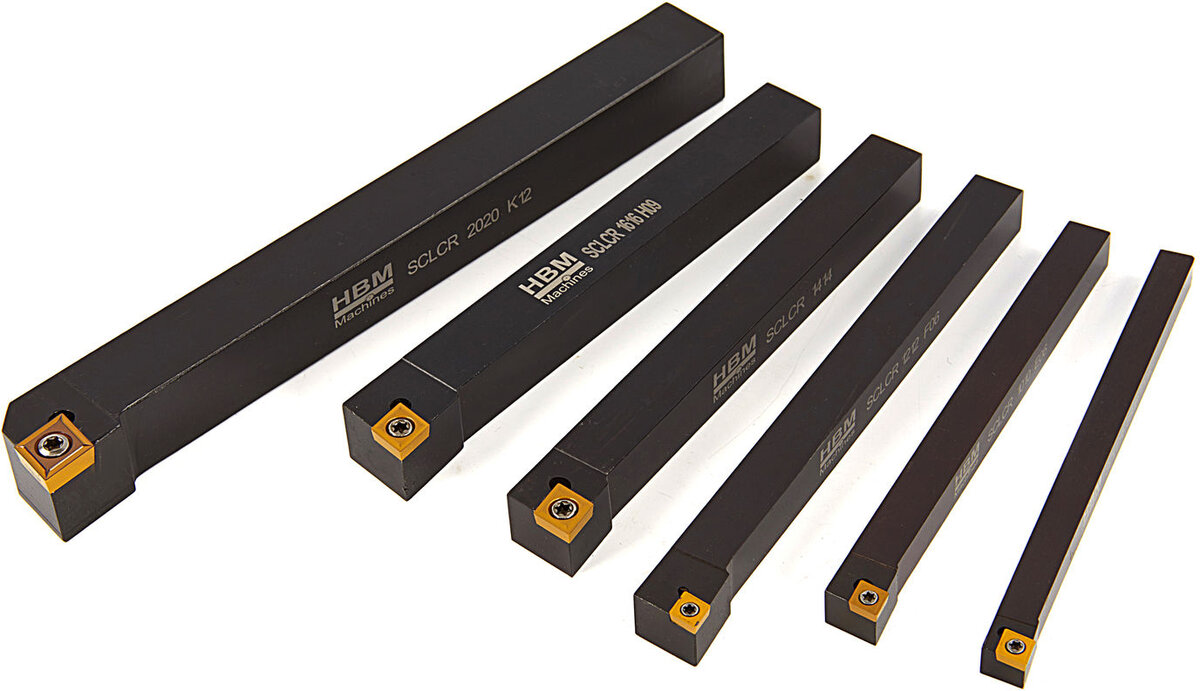 HBM-Messer Meißel Rechts mit HM-Einsatz