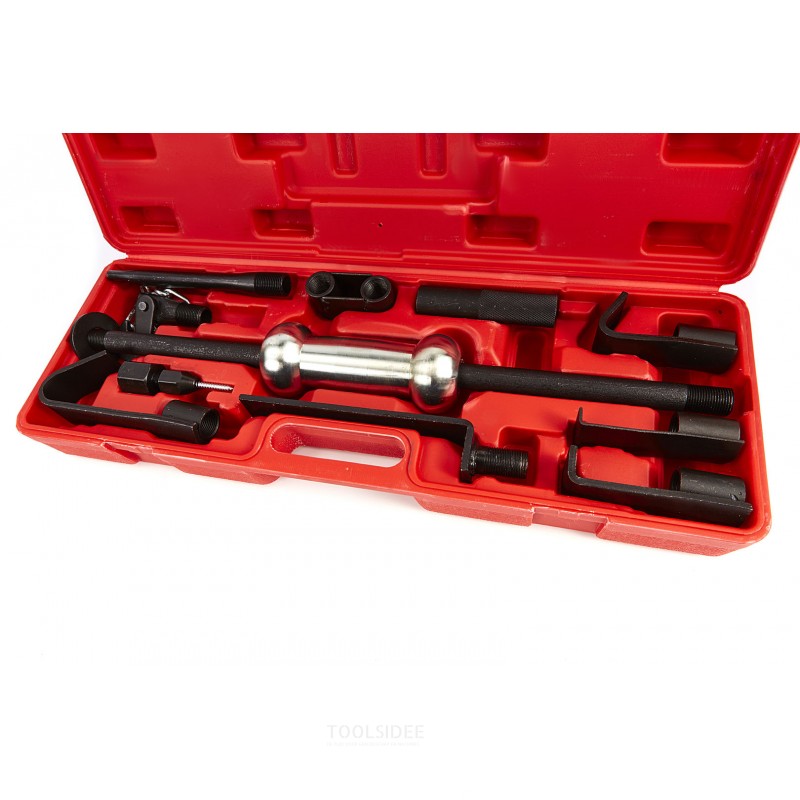 HBM 13-piece professional dent removal set with hammer extractor