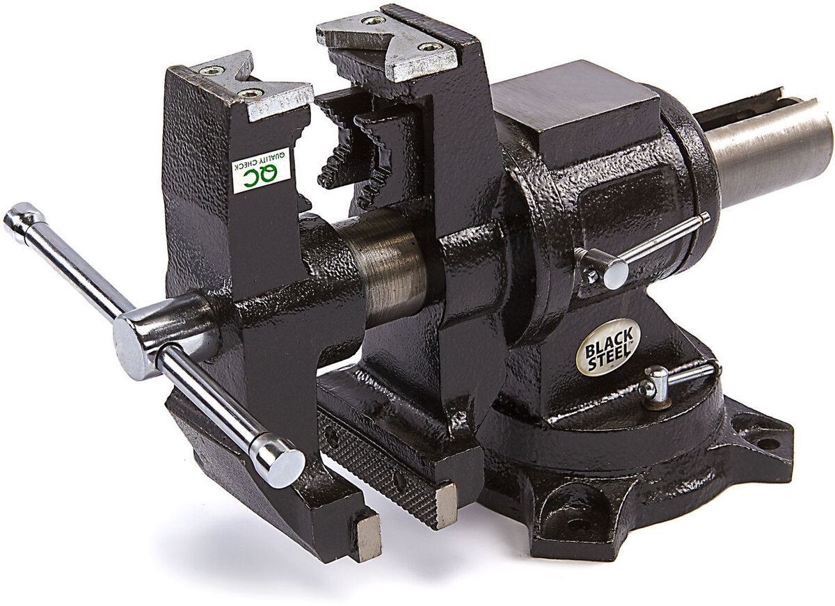 Svart stålrørklemme / skrue Svart stålrørklemme / skrue