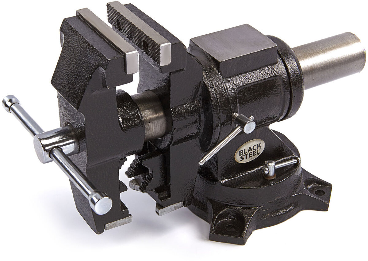 Svart stålrørklemme / skrue Svart stålrørklemme / skrue