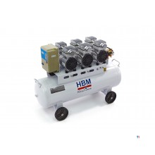 HBM 70 liter professionell lågbrusskompressor