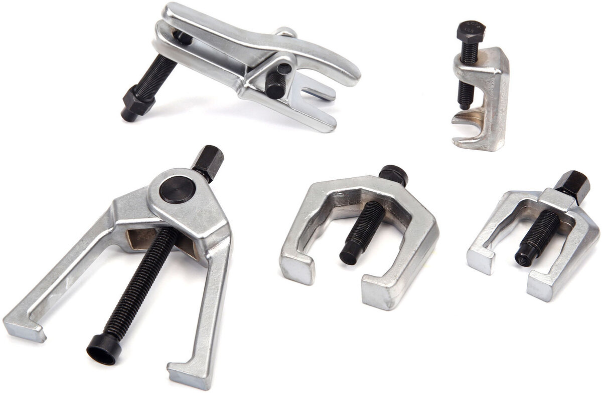 HBM 6-teiliges professionelles Achsabzieher-Set HBM 6-teiliges professionelles Achsabzieher-Set