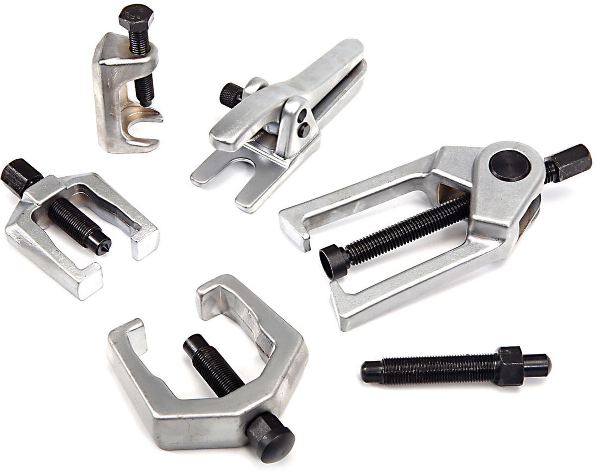 HBM 6-teiliges professionelles Achsabzieher-Set HBM 6-teiliges professionelles Achsabzieher-Set