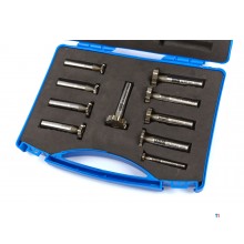 HBM 10-teiliger HSS M-2 T-Nut-Fräser-Satz