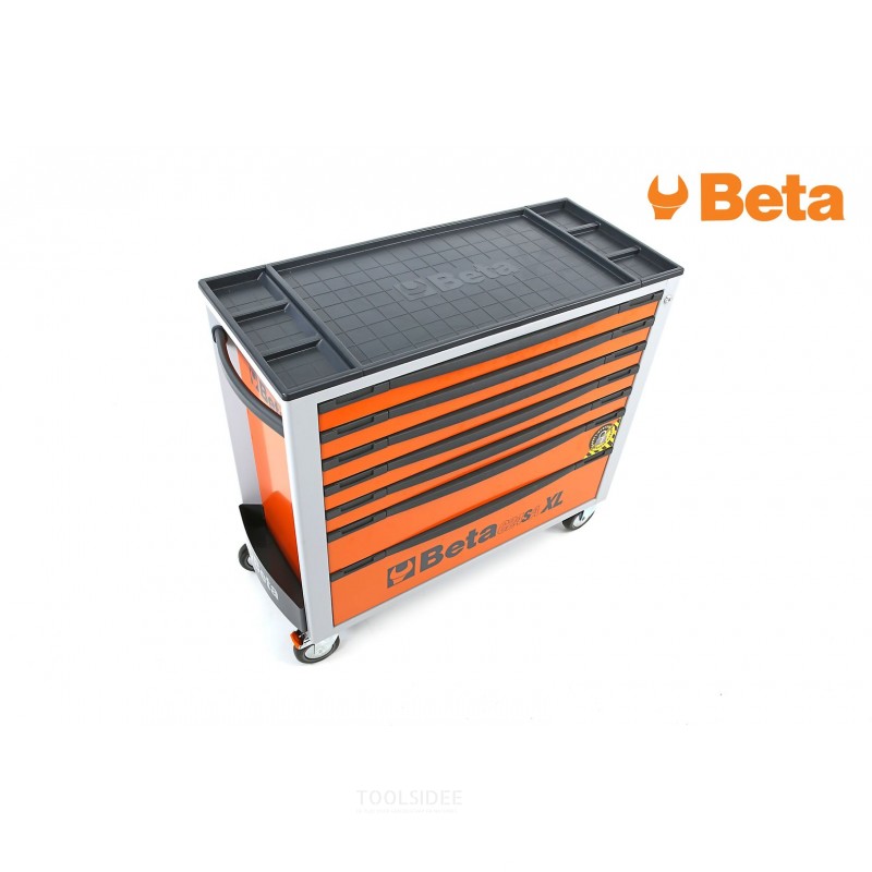 Beta 7 skuffer XL Verktøy vogn Orange - C24SA-XL 7 / O - 024002271
