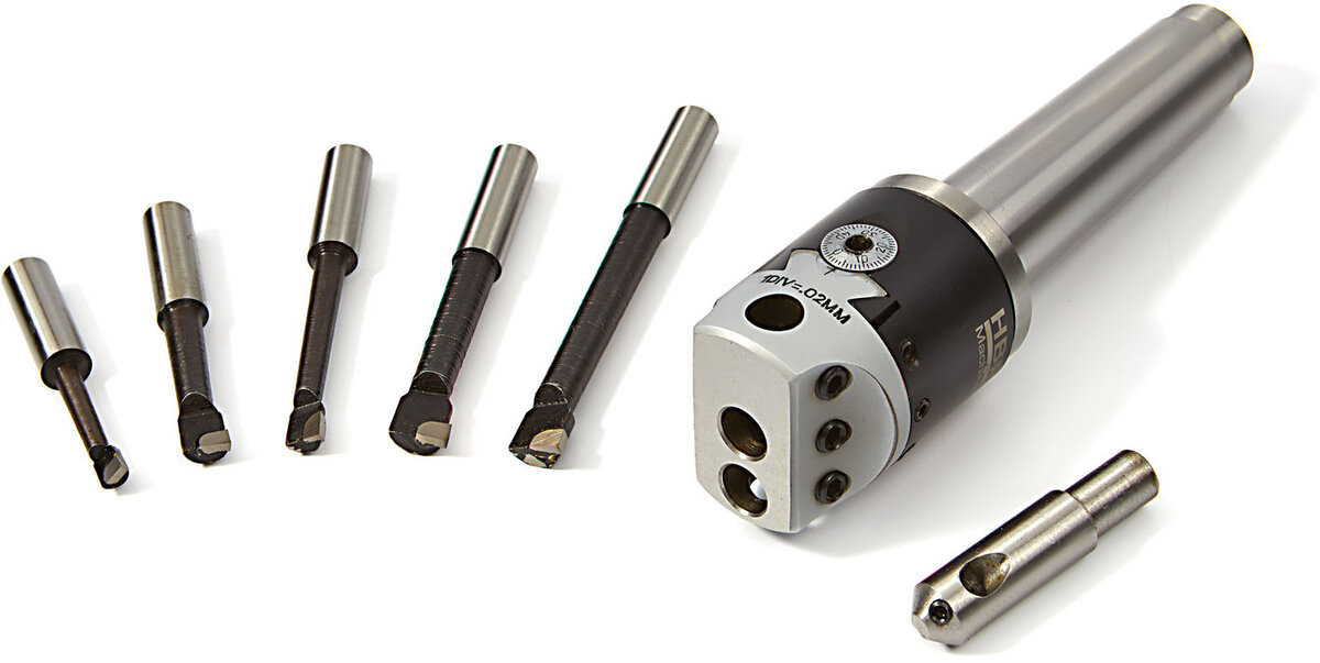 Hbm 50 mm. mc4 tråkigt huvud med 5 hbm mejslar och flycutter