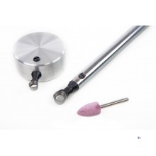 Hbm indvendigt drejeværktøj med 2 løse runde mejsler