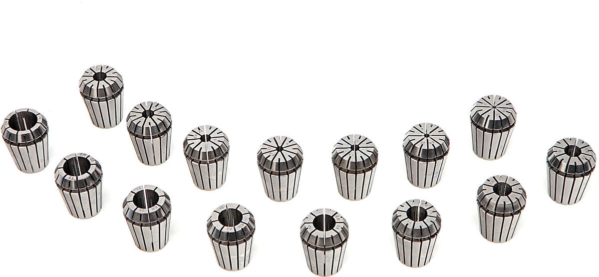 HBM 15 stykke ER 25 kollettsett HBM 15 stykke ER 25 kollettsett